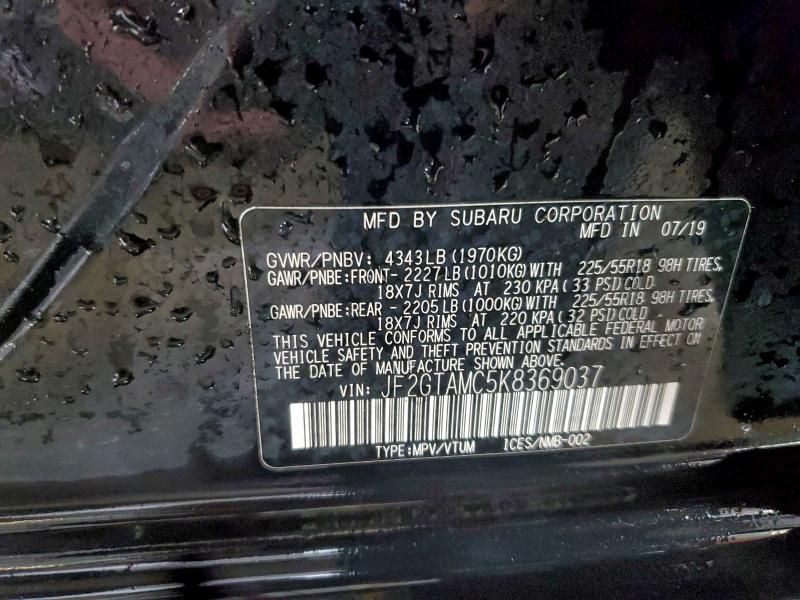 2019 Subaru Crosstrek Limited