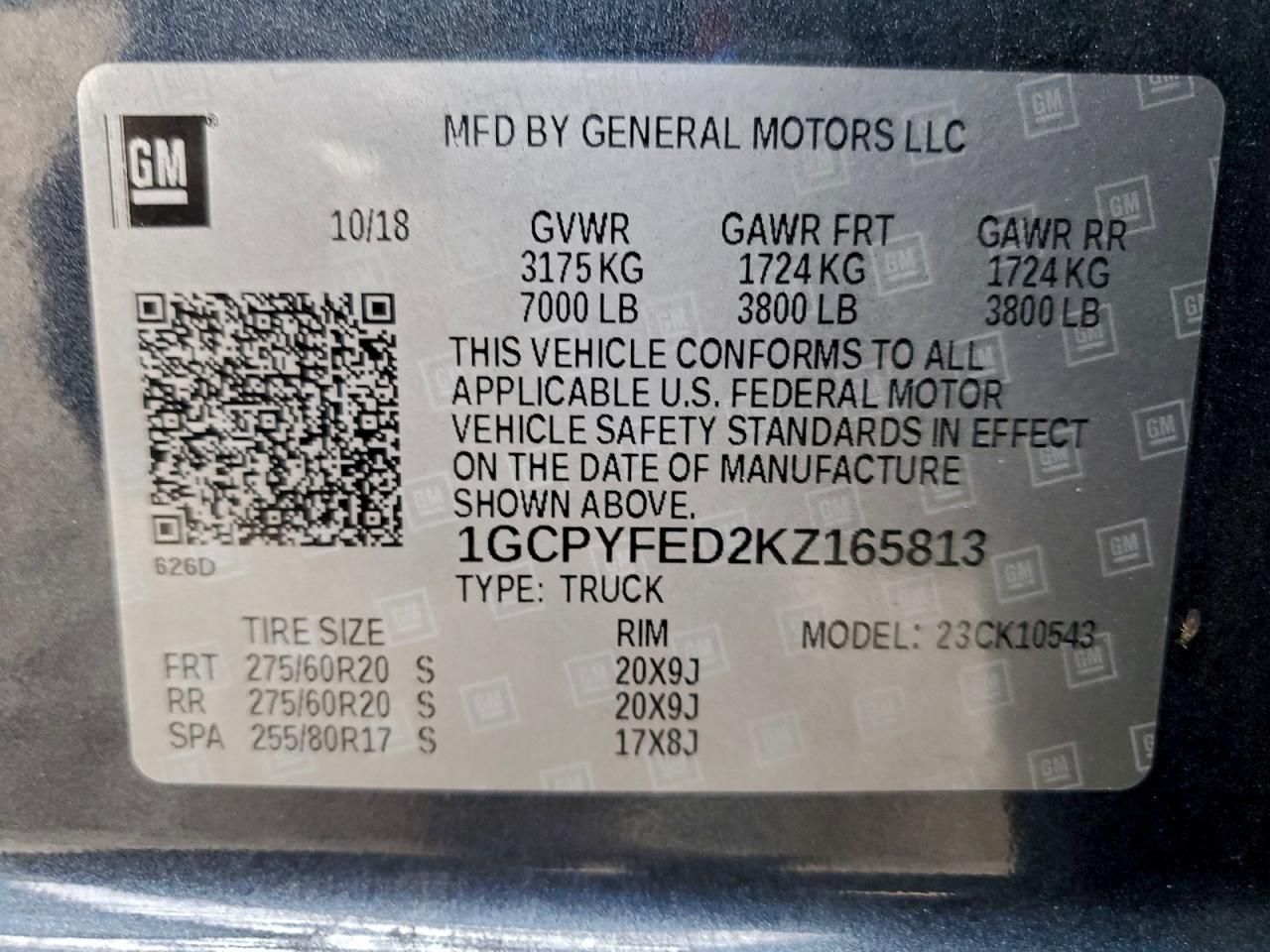 2019 Chevrolet Silverado K1500 lt Trail Boss