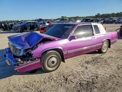 Salvage cars for sale from Copart Houston, TX: 1992 Cadillac Deville