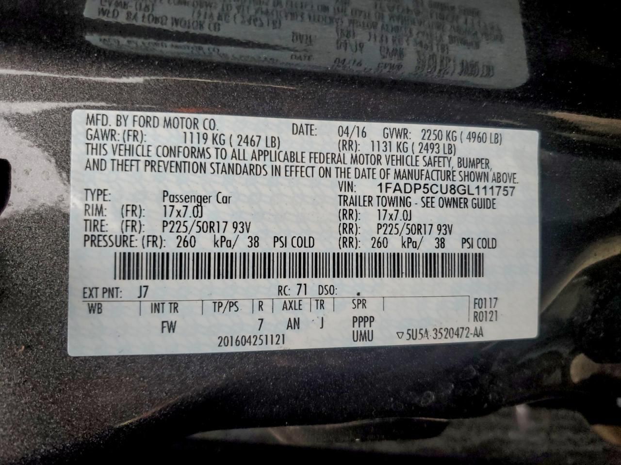 2016 Ford C-max Premium sel