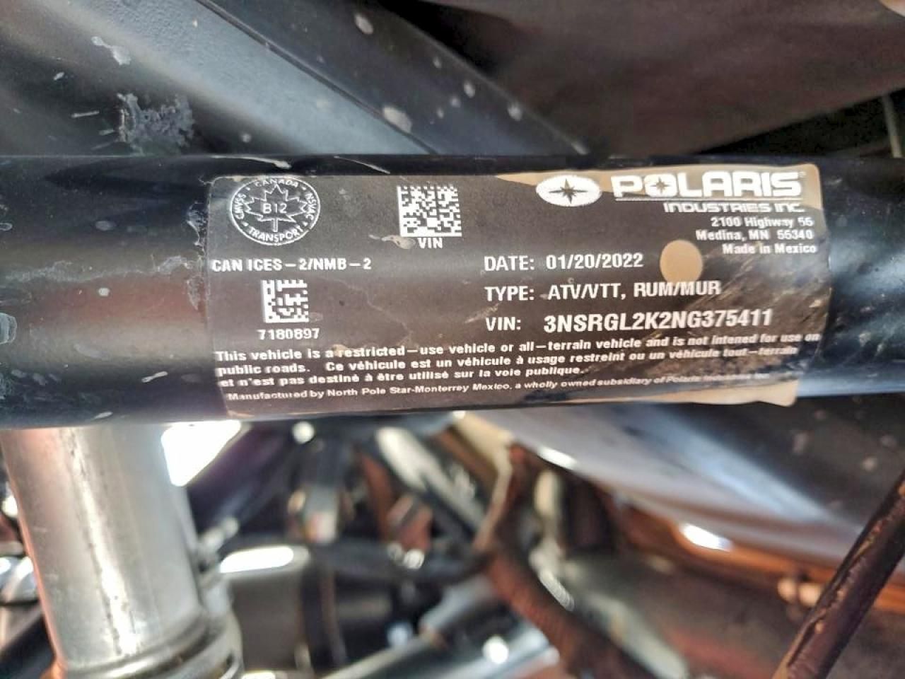 2022 Polaris RZR PRO R Utility Vehicle