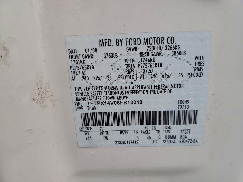 2008 Ford F150