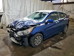 2015 Hyundai Accent gs en venta en Ebensburg, PA