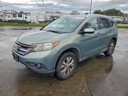 Salvage cars for sale from Copart Sacramento, CA: 2012 Honda Cr-v exl
