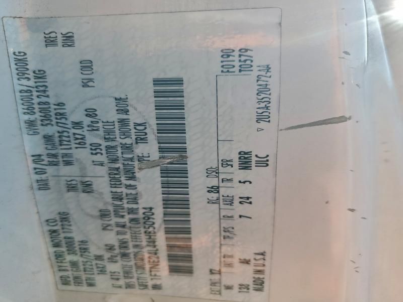 2004 Ford Econoline Cargo E-25