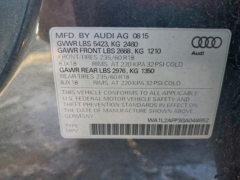 2016 Audi Q5 Premium Plus