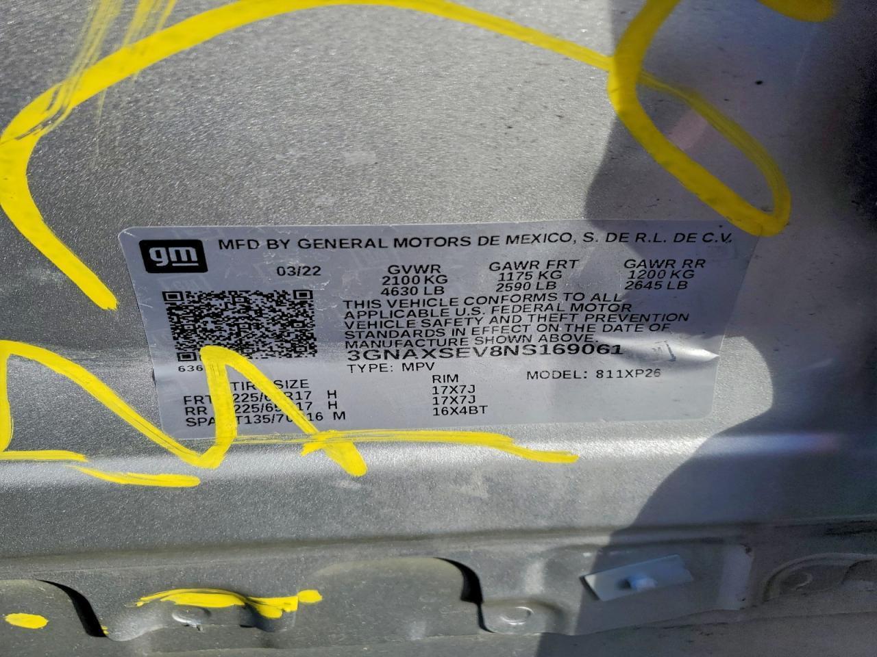 2022 Chevrolet Equinox ls