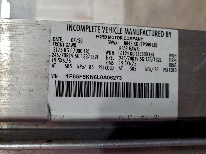 2020 Ford Commercial Chassis Delivery Truck