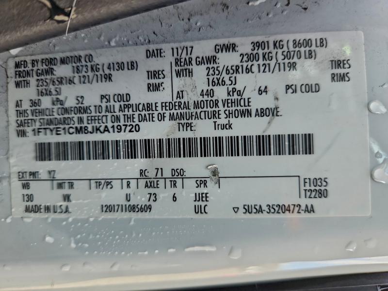 2018 Ford Transit Van T-150 ME