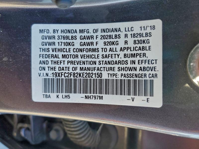 2019 Honda Civic Sport
