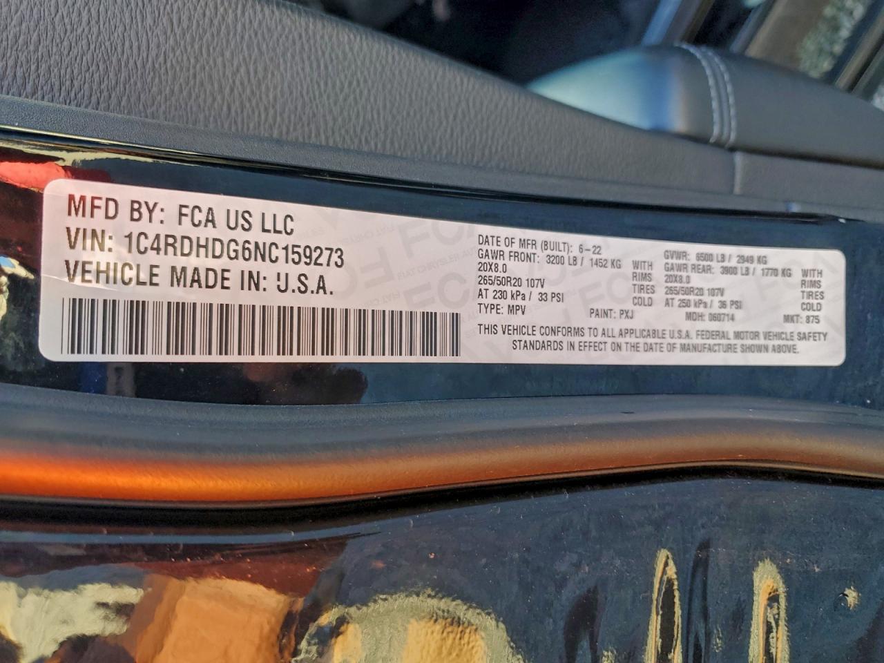 2022 Dodge Durango gt