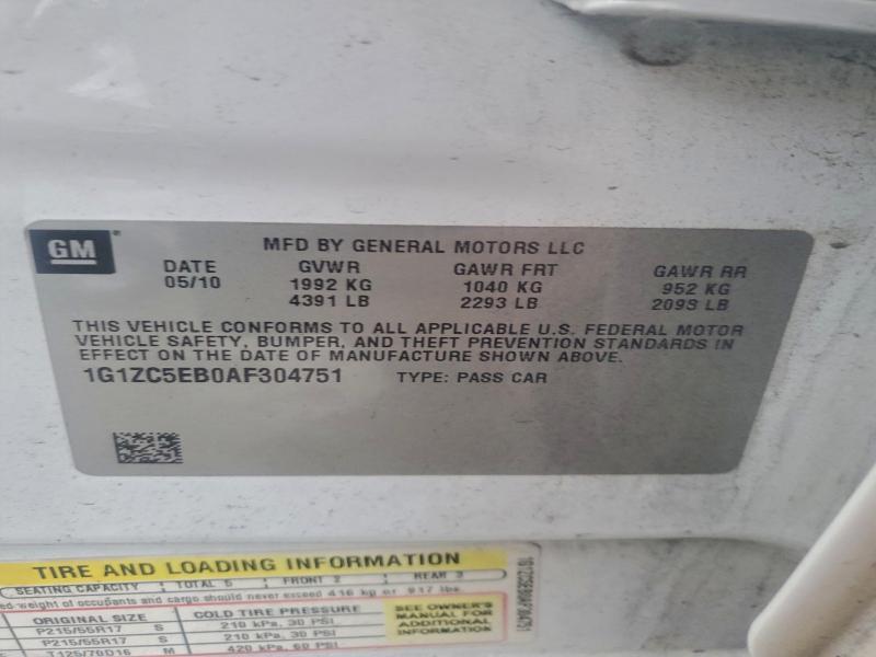 2010 Chevrolet Malibu 1LT