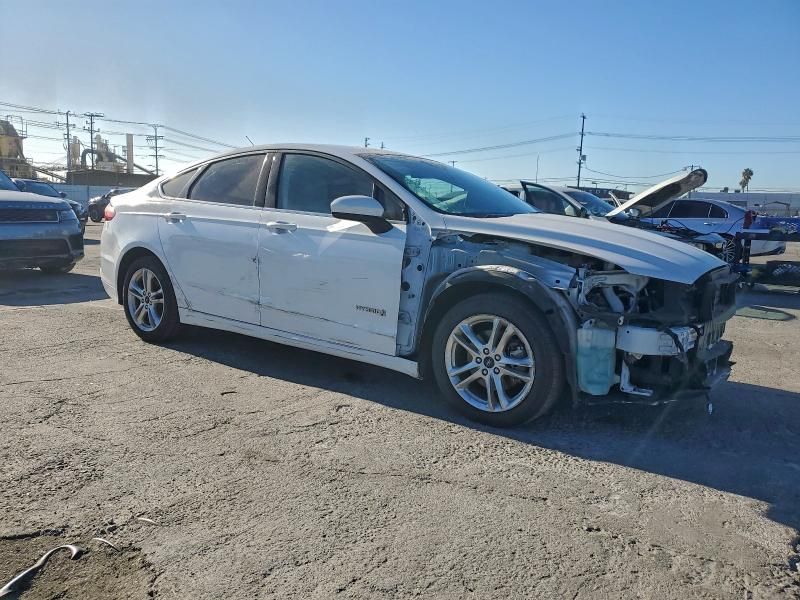 2018 Ford Fusion s Hybrid