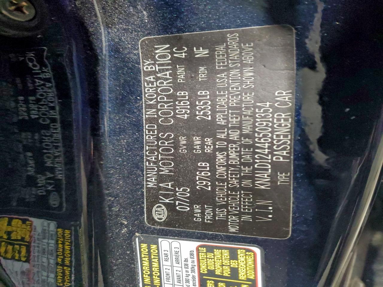 2006 KIA Amanti