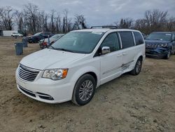 Chrysler salvage cars for sale: 2015 Chrysler Town & Country Touring l