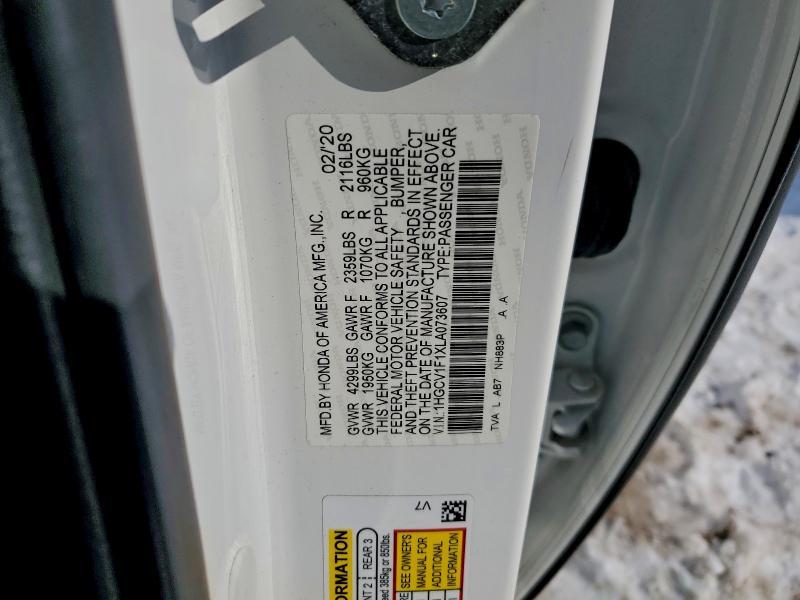 2020 Honda Accord lx