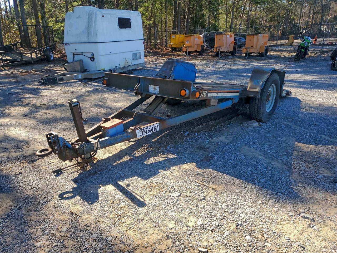 1999 Ditch Witch Tilt Deck Equipment Trailer