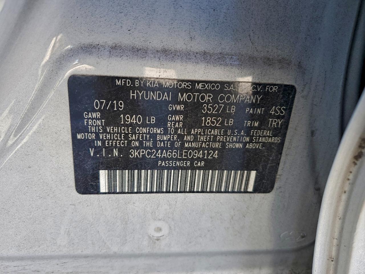2020 Hyundai Accent se