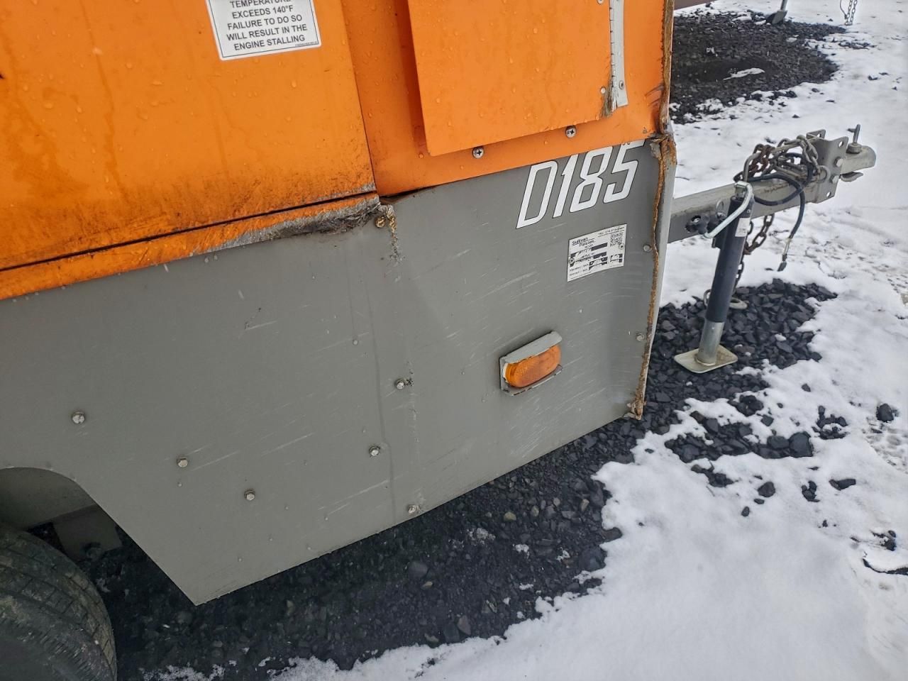 2010 Urwi 2010 Sullivan Palatek D185 AIR Compressor