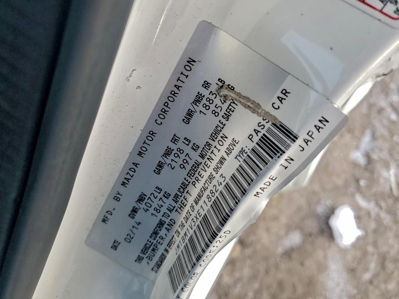 2014 Mazda 3 Touring