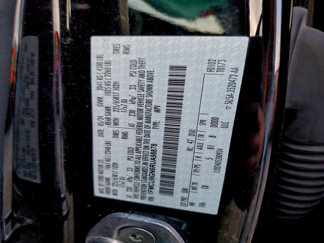 2024 Ford Escape Active