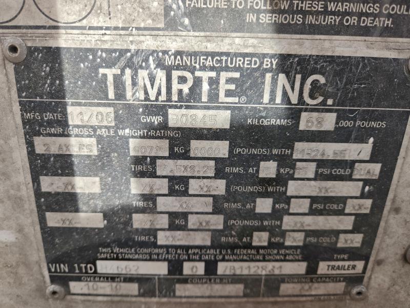 2007 Timpte Grain Trailer