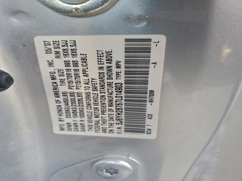 2007 Honda Element ex