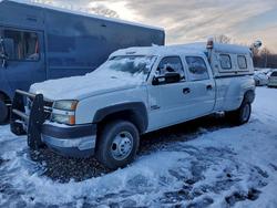 Salvage trucks for sale at Glassboro, NJ auction: 2006 Chevrolet Silverado K3500