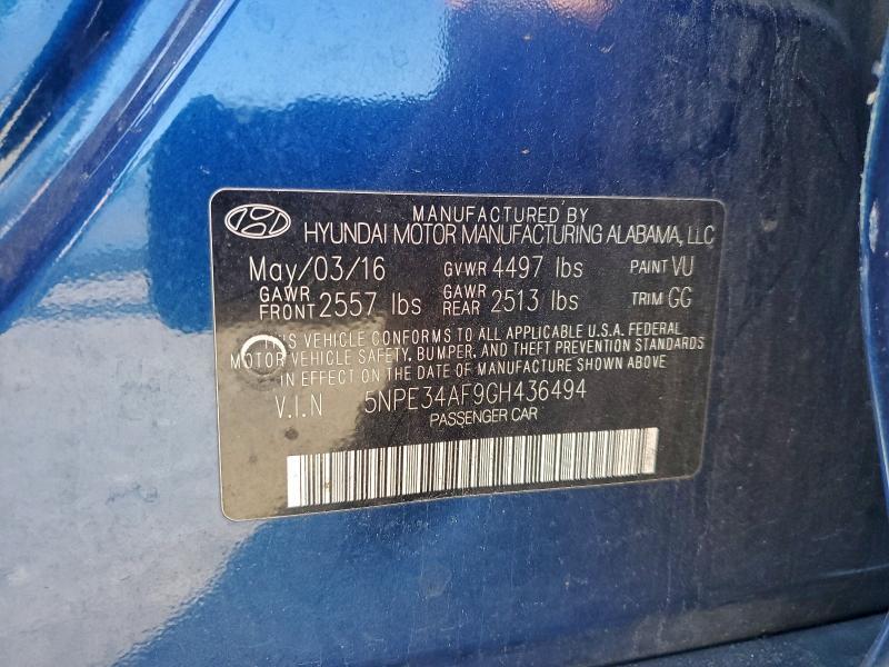 2016 Hyundai Sonata Sport