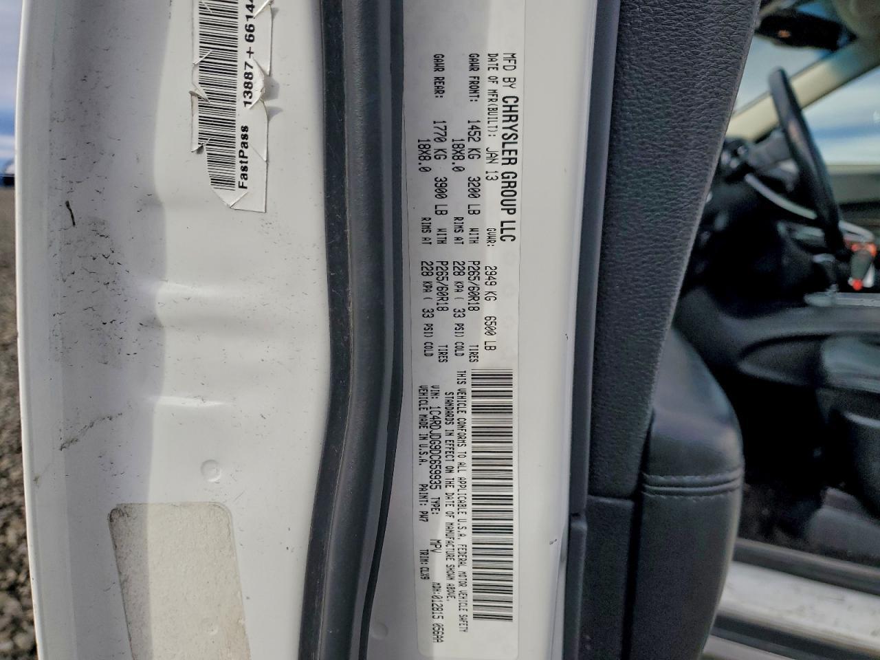 2013 Dodge Durango Crew