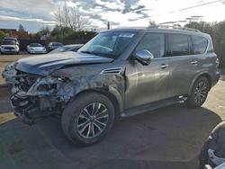 Nissan salvage cars for sale: 2019 Nissan Armada sl