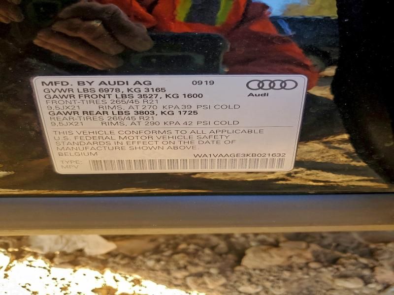 2019 Audi E-tron Prestige