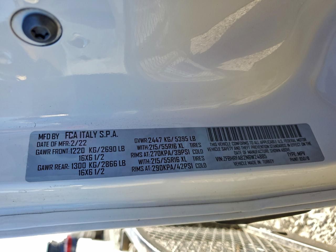 2022 Dodge RAM Promaster City Tradesman