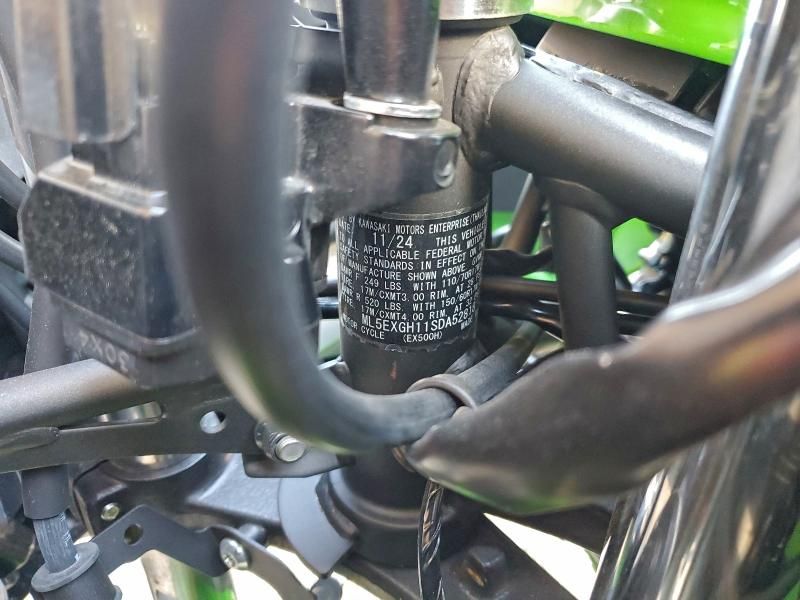 2025 Kawasaki Ex500 h