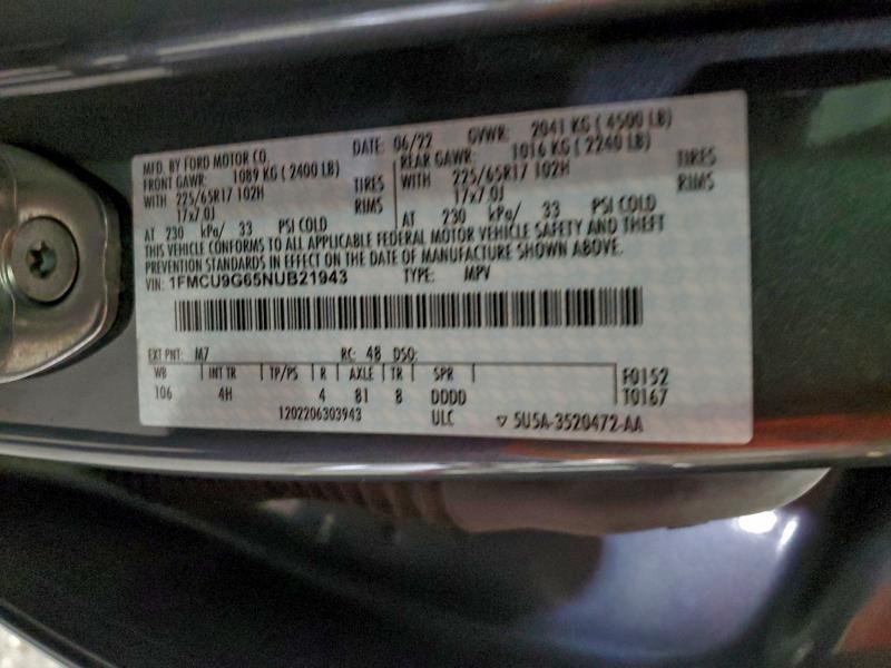 2022 Ford Escape se