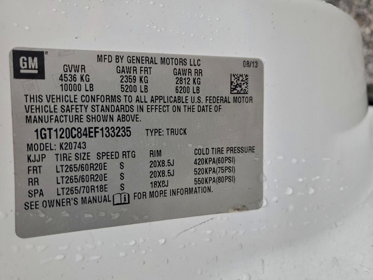 2014 GMC Sierra K2500 sle