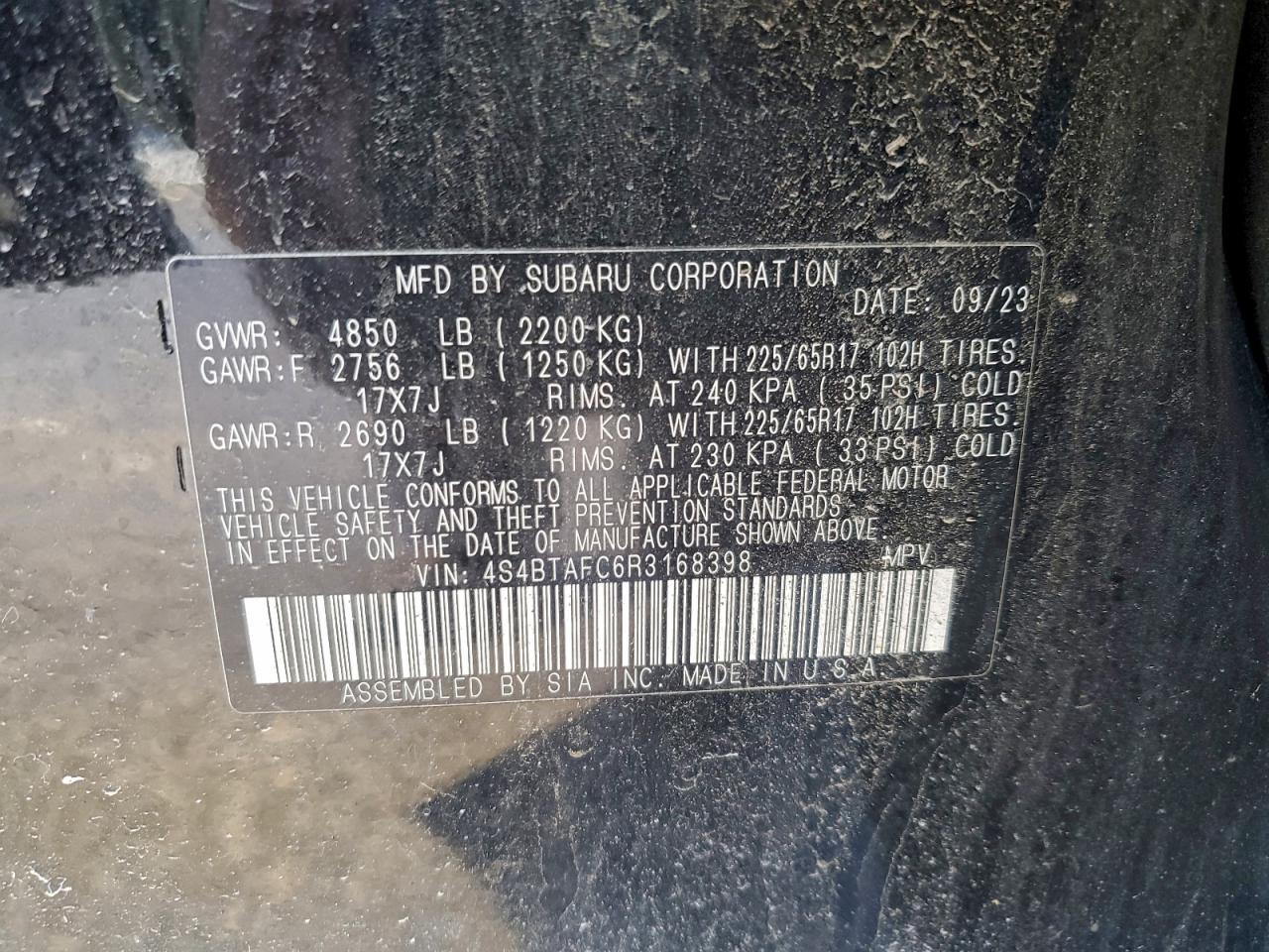 2024 Subaru Outback Premium