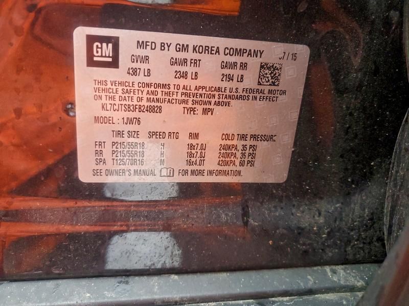 2015 Chevrolet Trax ltz