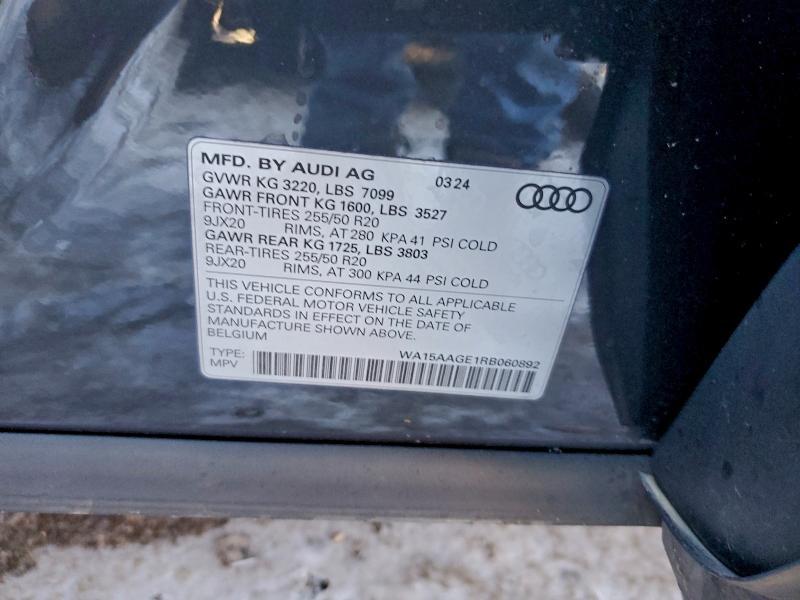 2024 Audi Q8 E-tron Premium Plus