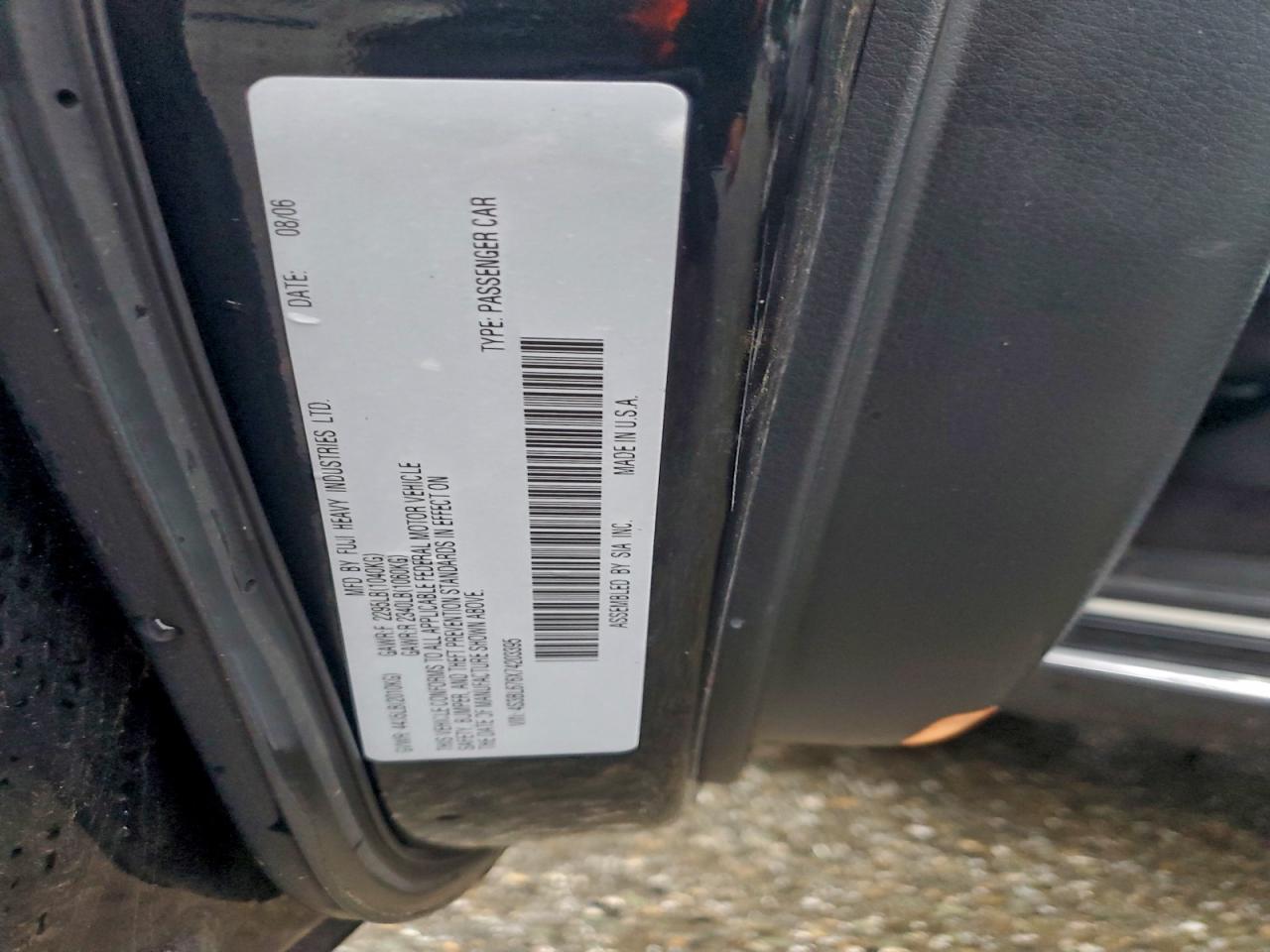 2007 Subaru Legacy gt Limited