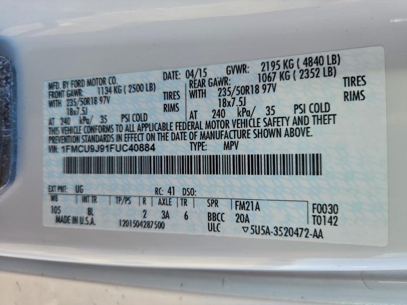 2015 Ford Escape Titanium