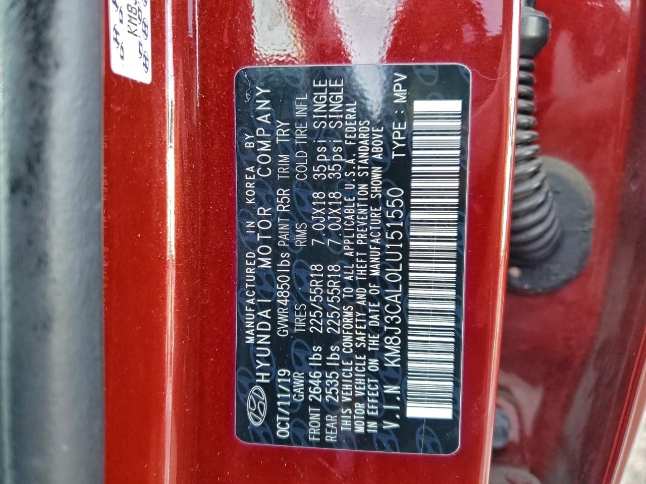 2020 Hyundai Tucson Limited