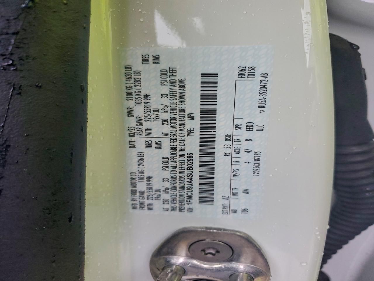 2025 Ford Escape Platinum