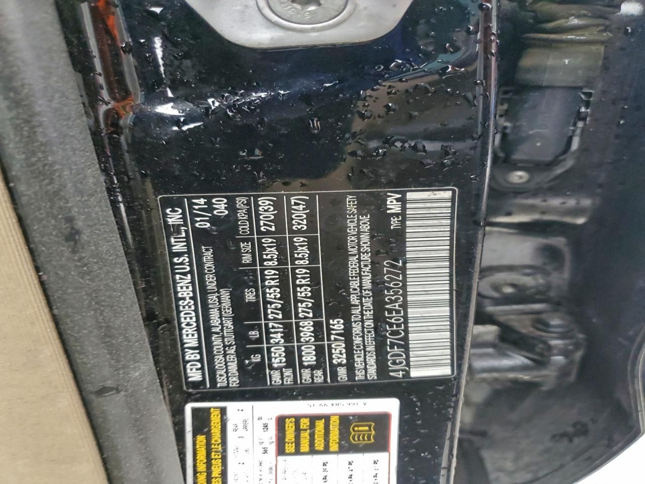 2014 Mercedes-Benz Gl 450 4matic