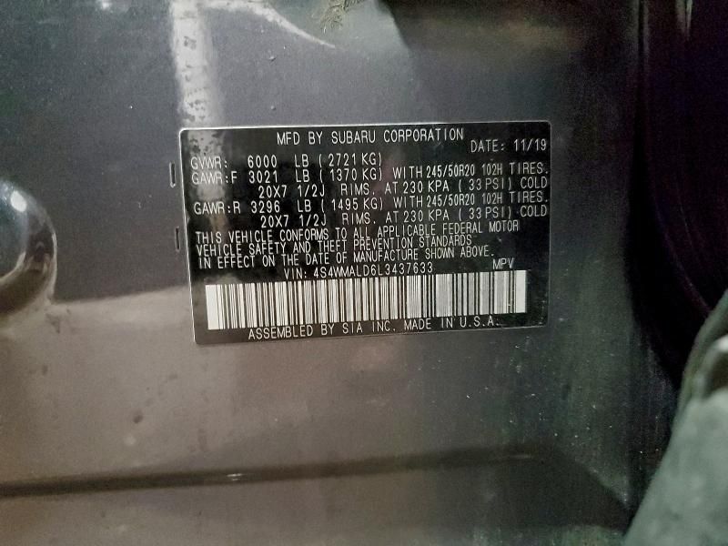 2020 Subaru Ascent Limited