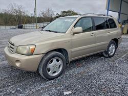 Salvage cars for sale from Copart Cartersville, GA: 2004 Toyota Highlander Base