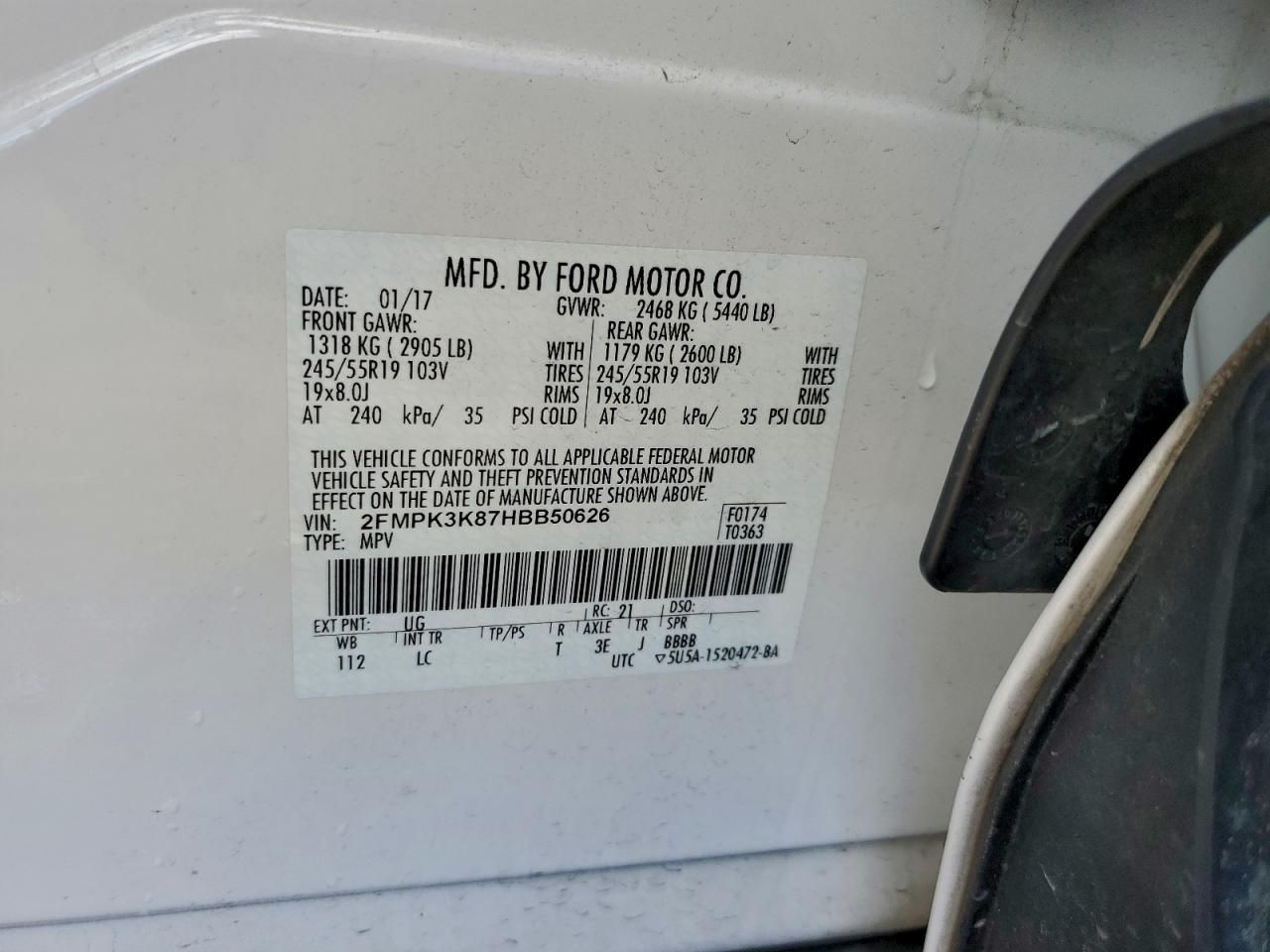 2017 Ford Edge Titanium