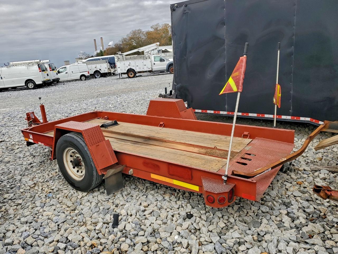 2017 Felling FT6T1 Tilt Deck Equipment Trailer