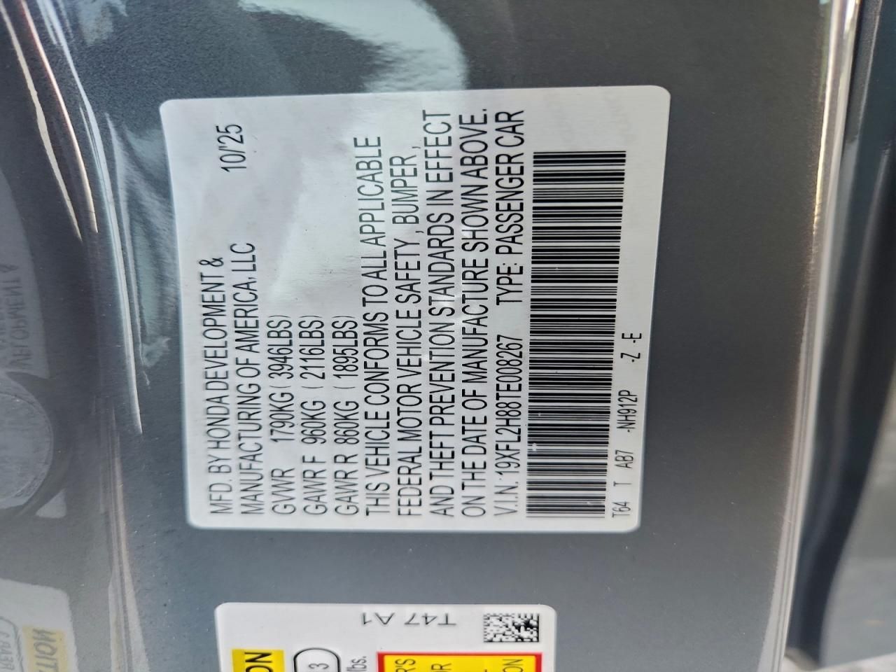 2026 Honda Civic Sport