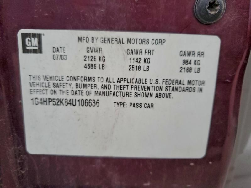 2004 Buick Lesabre Custom